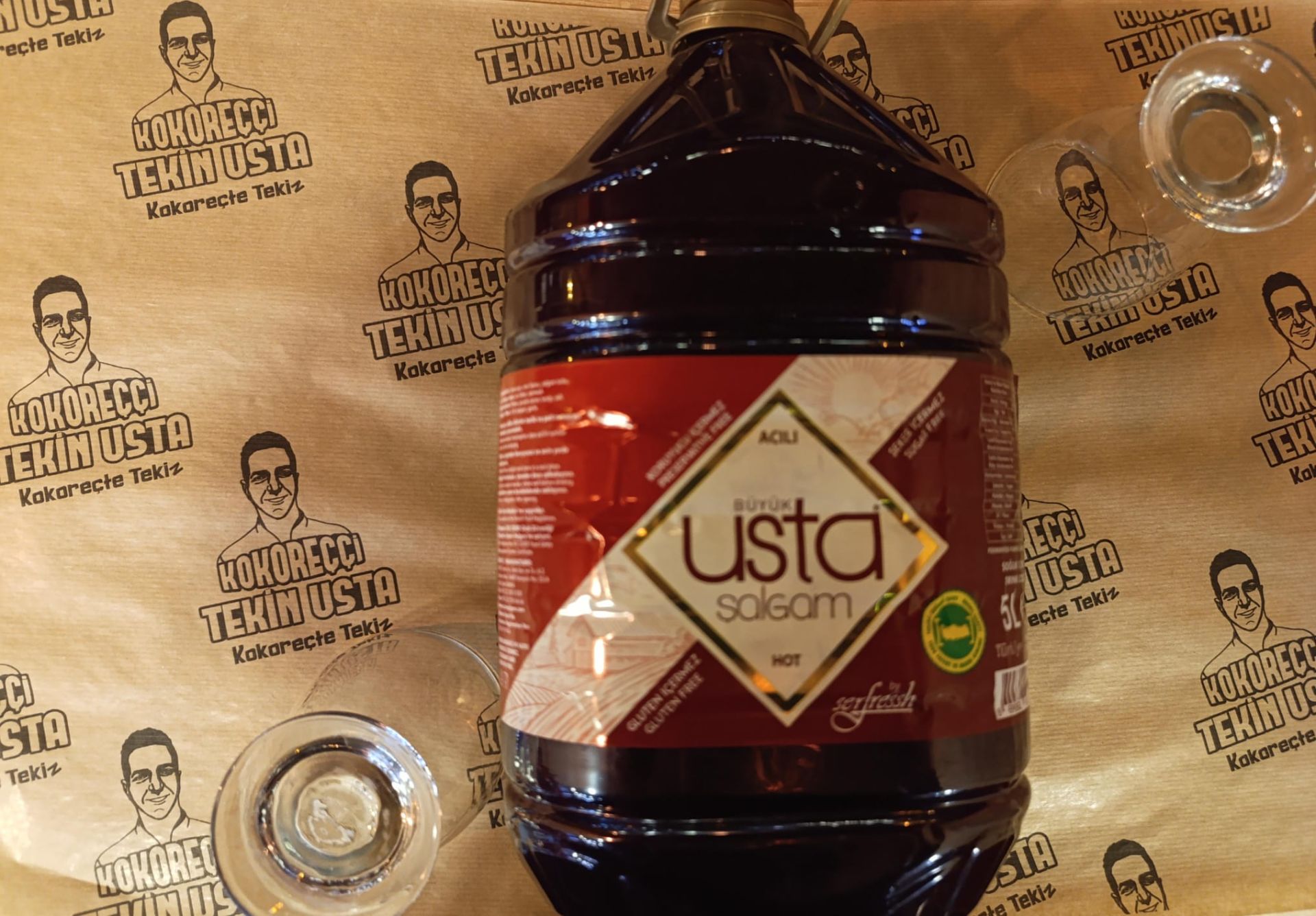 Usta Şalgam Acılı 5 Lt