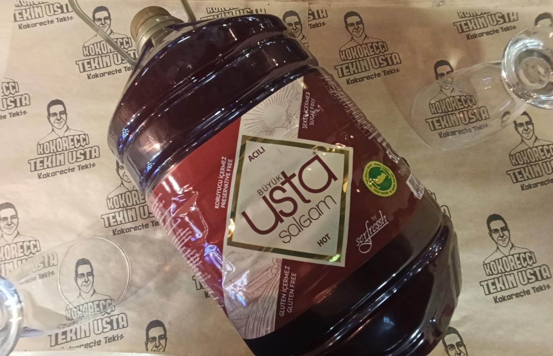 Usta Şalgam Acılı 5 Lt